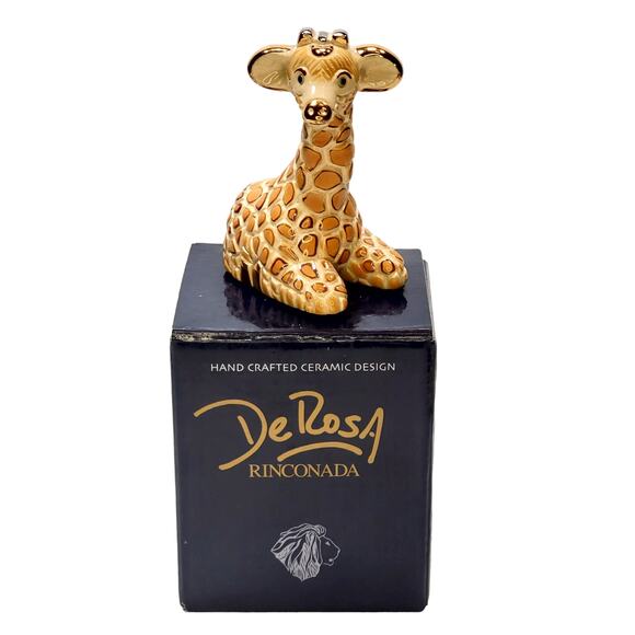 Artesania Rinconada Giraffe 1711 Rinca Babies Silver Platinum & Gold Animalcore - Picture 1 of 10